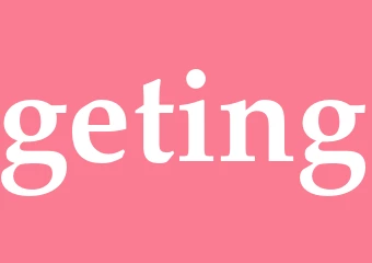 Synonym geting