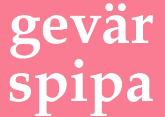 Synonym gevärspipa