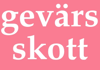 Synonym gevärsskott