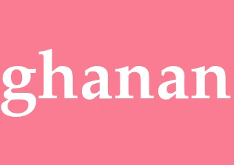 Synonym ghanan