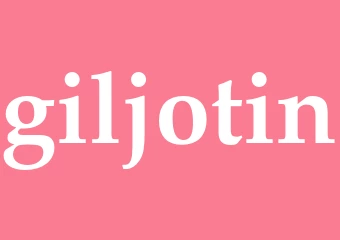 Synonym giljotin