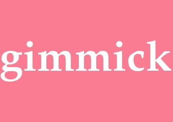 Synonym gimmick