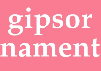 Synonym gipsornament