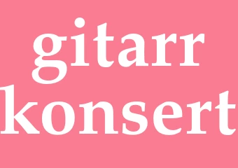 Synonym gitarrkonsert
