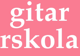Synonym gitarrskola