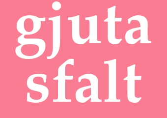Synonym gjutasfalt