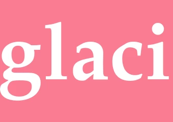 Synonym glaci