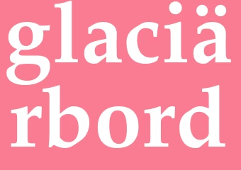 Synonym glaciärbord