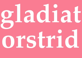 Synonym gladiatorstrid
