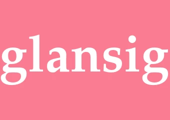 Synonym glansig