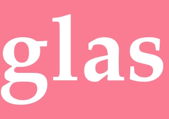 Synonym glas