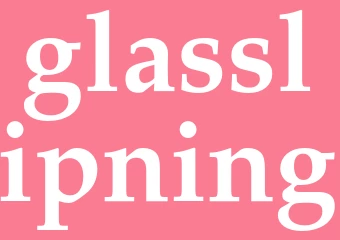 Synonym glasslipning