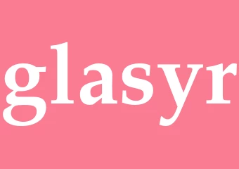Synonym glasyr