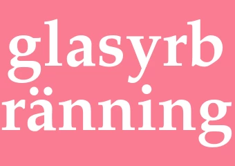 Synonym glasyrbränning