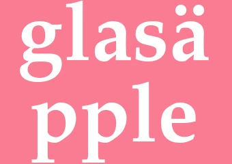 Synonym glasäpple