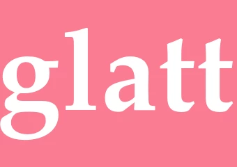 Synonym glatt