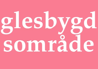Synonym glesbygdsområde