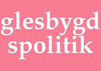 Synonym glesbygdspolitik