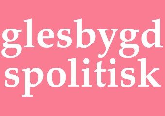 Synonym glesbygdspolitisk