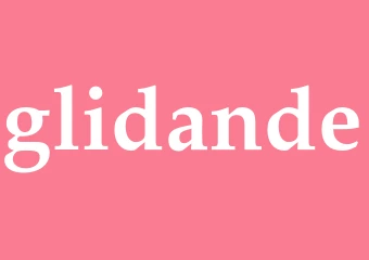 Synonym glidande
