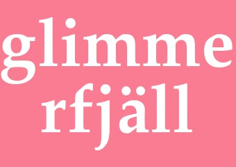Synonym glimmerfjäll