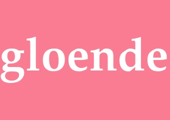 Synonym gloende