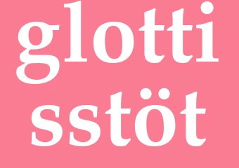 Synonym glottisstöt