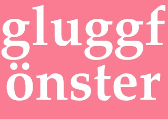 Synonym gluggfönster