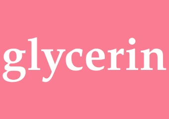 Synonym glycerin