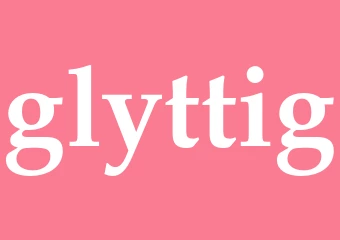 Synonym glyttig