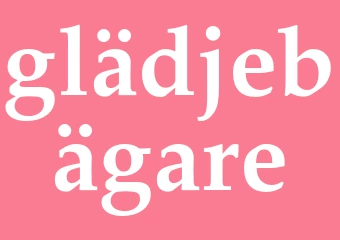 Synonym glädjebägare