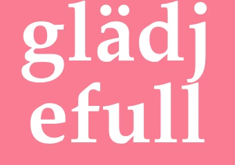 Synonym glädjefull