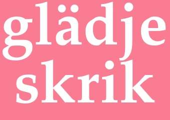 Synonym glädjeskrik