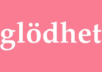 Synonym glödhet
