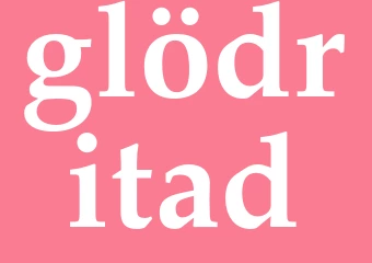 Synonym glödritad