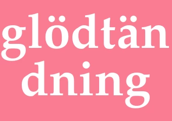 Synonym glödtändning