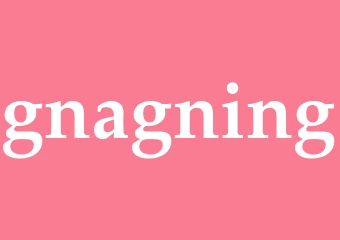 Synonym gnagning
