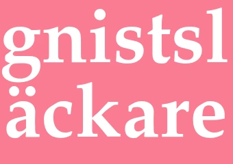 Synonym gnistsläckare