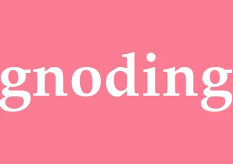 Synonym gnoding