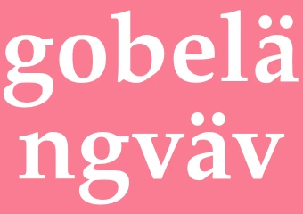 Synonym gobelängväv
