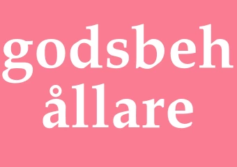 Synonym godsbehållare