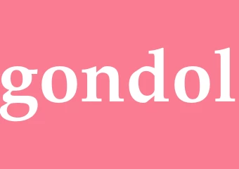 Synonym gondol