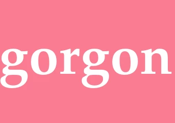 Synonym gorgon