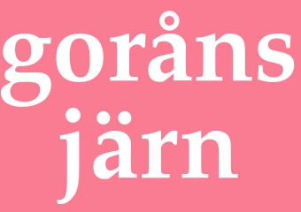 Synonym gorånsjärn