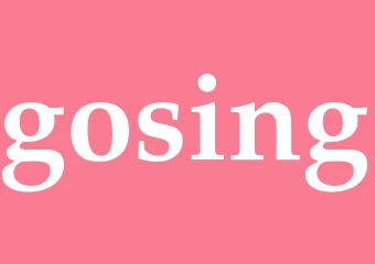 Synonym gosing