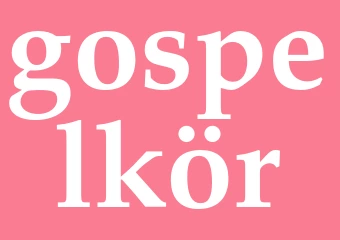 Synonym gospelkör