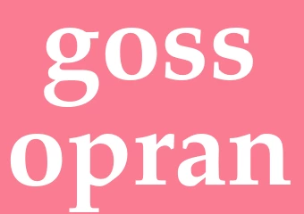 Synonym gossopran