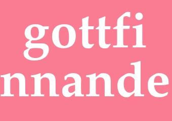 Synonym gottfinnande