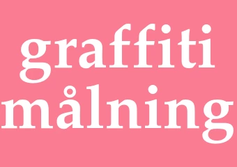 Synonym graffitimålning