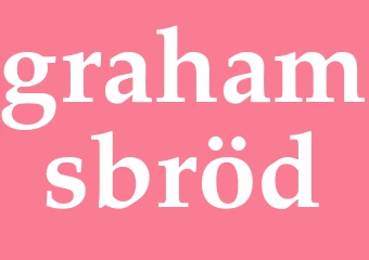 Synonym grahamsbröd